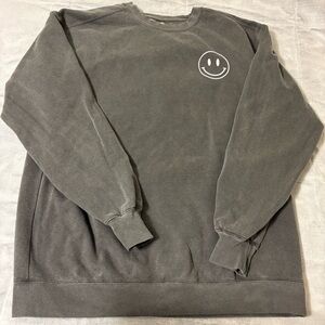 Smiley Sweatshirt Crewneck (L)